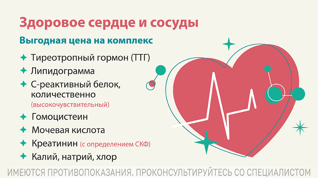 Какие анализы стоит сдать для профилактики заболеваний сердца?